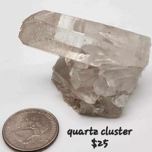 Quartz cluster